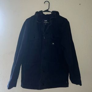 heavy black vans men’s jacket